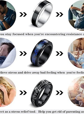 不锈钢戒指超宽大号情侣对戒13号