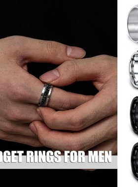 男士冷淡风时尚个性戒指