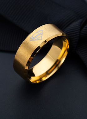 superman饰品扳指ring