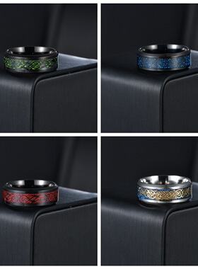 厂家直销钛钢不锈钢戒指小饰品