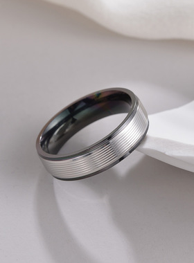 不锈钢饰品钛钢不掉色戒指ring指