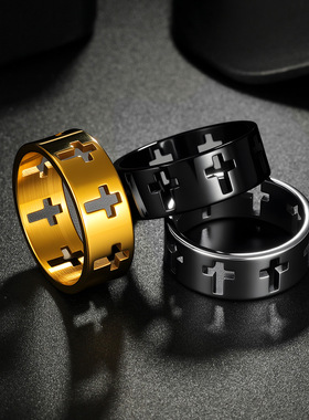 指环欧美流行简约时尚士饰品手饰