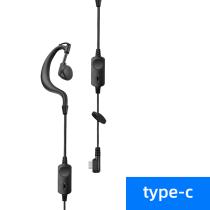 Intercom headphones type-c ear hanging only for this shop Intercom is not generic by the machine model