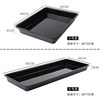 Black thickened pork tray freezer display pad