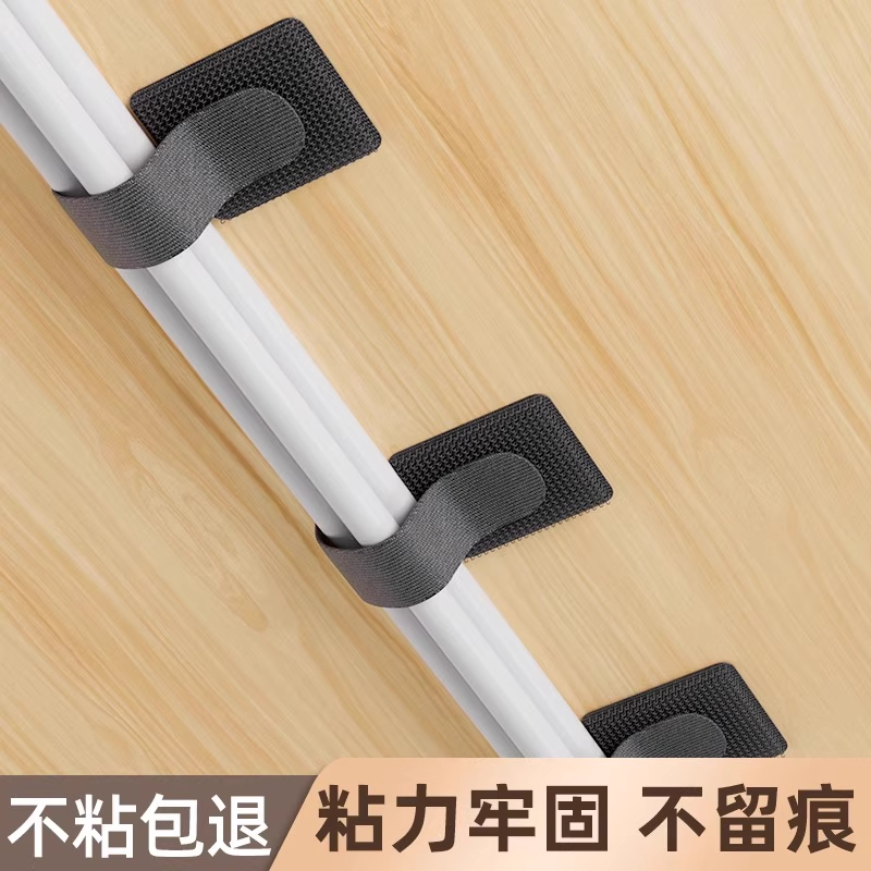 魔术贴电线固定理线器数据线扎带走线卡扣捆绑自粘带自粘粘贴整理 - 图2