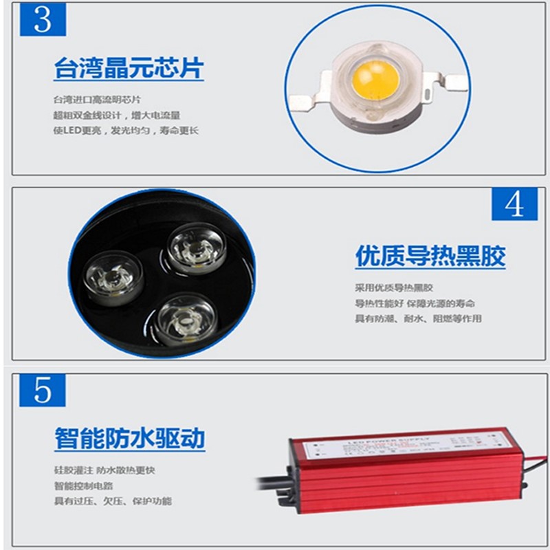 适用led长条地埋灯户外防水嵌入式地灯条形广场线条埋地灯地脚台-图2