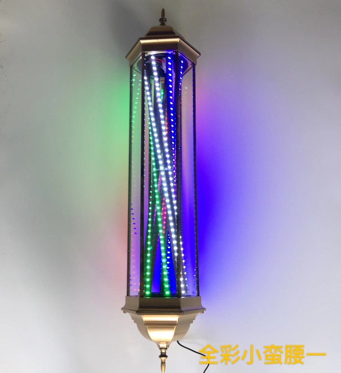 理发店转灯超亮节能LED户外防水美发店挂墙式六角复古宫灯小蛮腰,淘宝优惠券,粉丝福利购,淘宝优惠卷