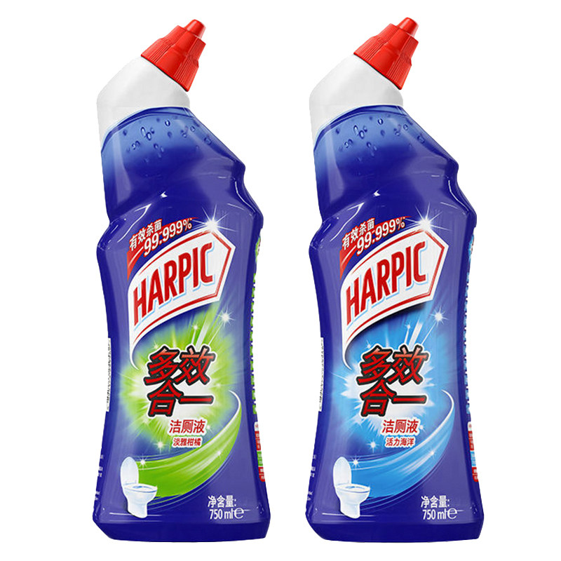 HARPIC亮湃洁厕灵洁厕液厕所马桶清洁剂强力除垢杀菌除臭洁厕宝派,淘宝优惠券,粉丝福利购,淘宝优惠卷