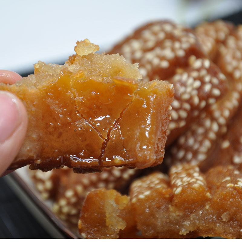 山东菏泽特产安顺大个蜜三刀酥三刀大三刀糕点果子甜食小吃