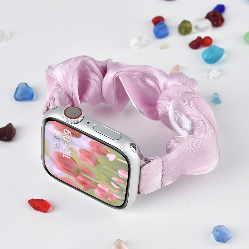 适用小米手环8pro手表带9pro大肠发圈redmiwatch4手腕带透气7pro高级感红米5智能运动手表watch6/4/5替换表链 - 图2