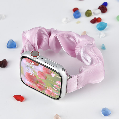 适用小米手环8pro手表带9pro大肠发圈redmiwatch4手腕带透气7pro高级感红米5智能运动手表watch6/4/5替换表链 - 图2