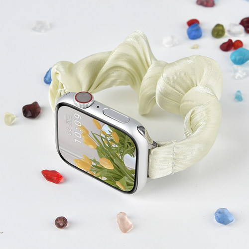 适用小米手环8pro手表带9pro大肠发圈redmiwatch4手腕带透气7pro高级感红米5智能运动手表watch6/4/5替换表链 - 图3