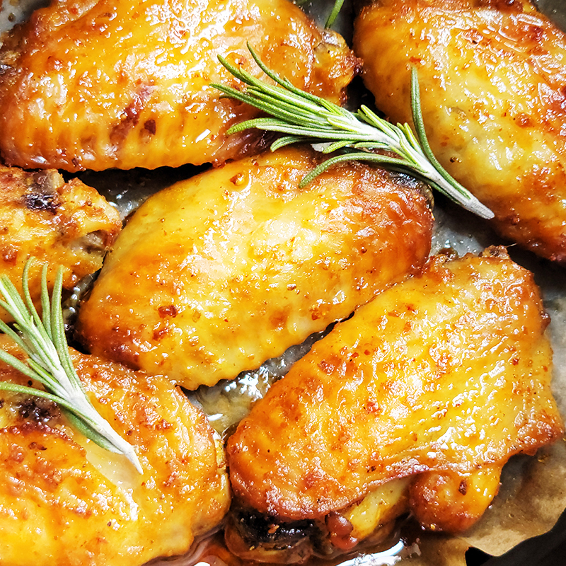 百倍德藤椒鸡翅中腌制半成品烧烤烘焙食材烤翅家用商用小吃鸡翅中 - 图0