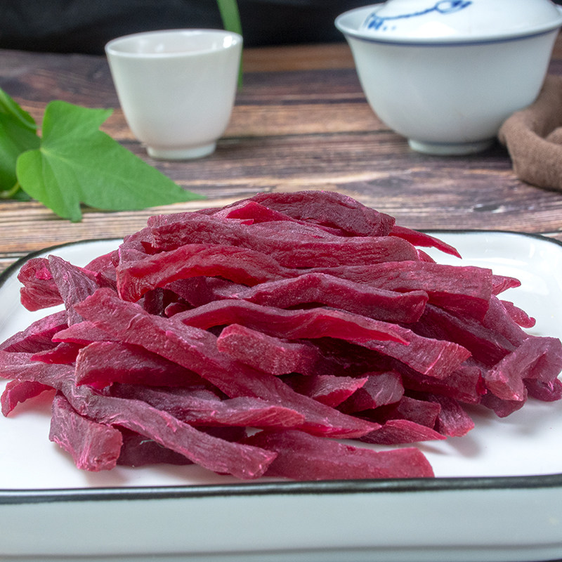 老式软糯2斤紫薯条农家自制番薯 天合食品薯类制品