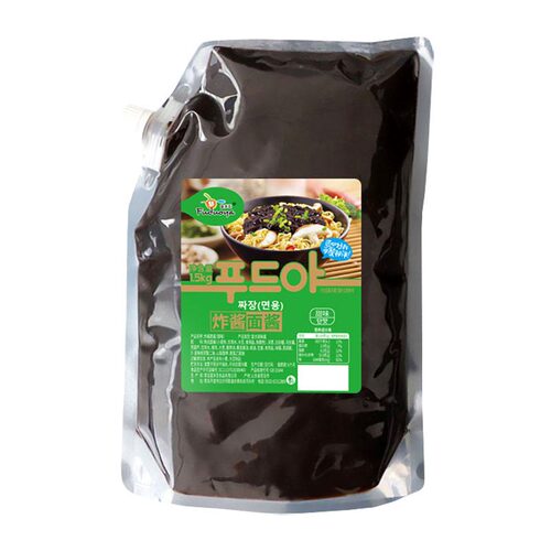 炸酱面专用酱商用韩国拌饭酱韩式拌面条杂酱面黑酱春酱料1.5kg - 图3