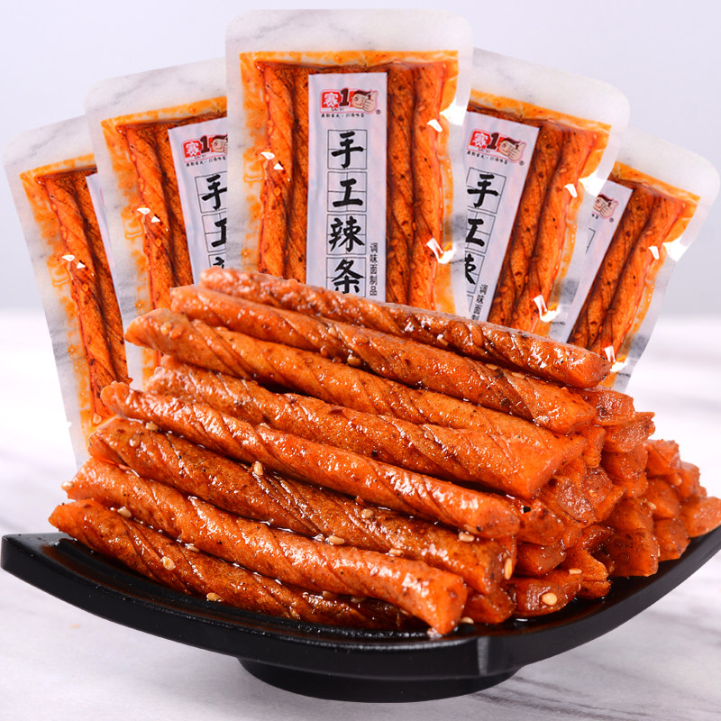 赛一网红辣条小包装小吃湖南小零食 赛一食品豆腐干
