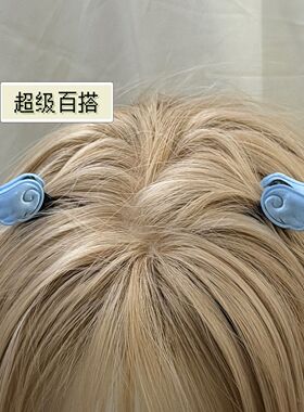 可爱小翅膀迷你小抓夹公主头半扎发发夹二次元日系侧边夹发夹发饰