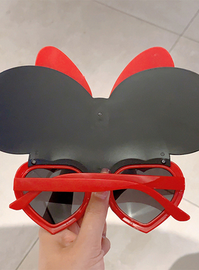 可爱搞怪拍照装饰卡通面具太阳镜