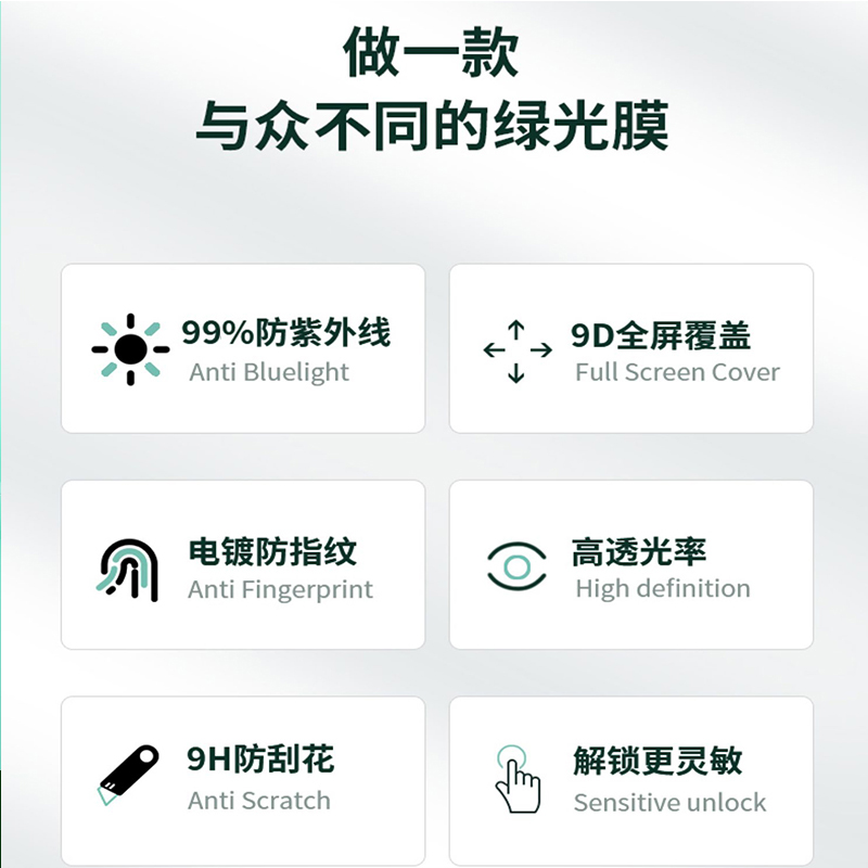 华为平板matepad11钢化膜m6抗蓝光air护眼SE绿光M5青春儿童w09荣耀v8pro学生版bah3一w59畅享平板2防蓝光贴膜 - 图3