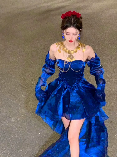 Юбка, элитное вечернее платье, наряд маленькой принцессы, топ без лямок, изысканный стиль