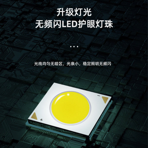 2026新款LED吸顶灯简约现代卧室客厅灯书房餐厅厨房圆形灯具灯饰 - 图2