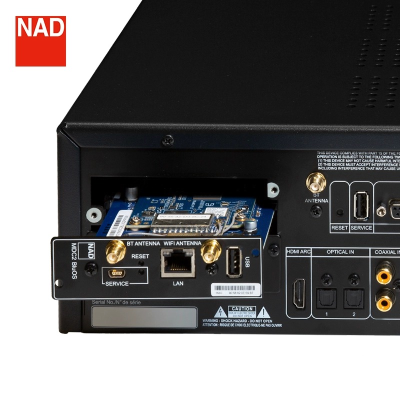 NAD C399、C389、C3050LE专用模块MDC2 BluOS D功放拓展功能卡 - 图2