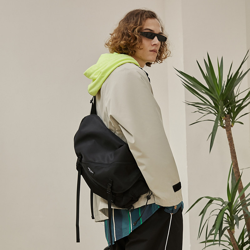 vaoper运动机能单肩工装学生斜挎包 vaoper男士包袋