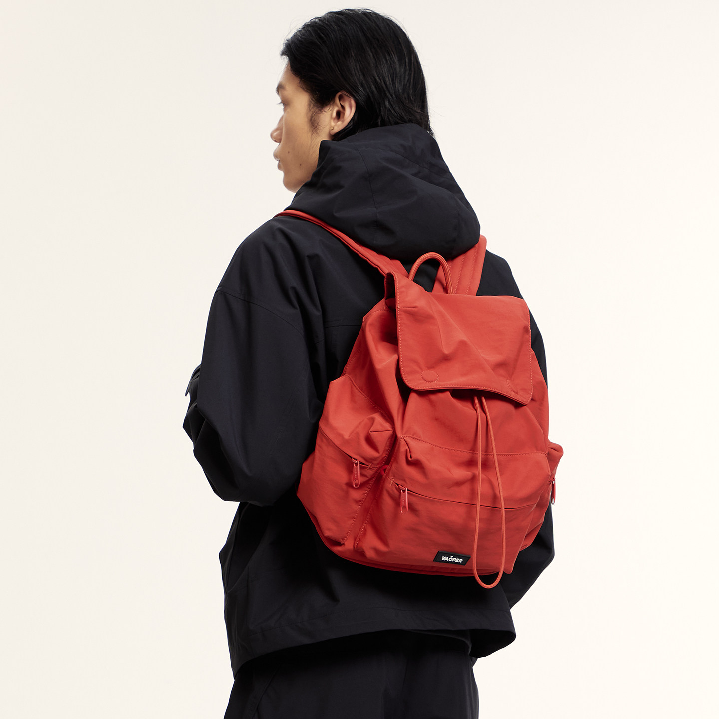 VAOPER喂牌户外新年双肩包女轻便大容量高颜值运动背包红色登山包,淘宝优惠券,粉丝福利购,淘宝优惠卷