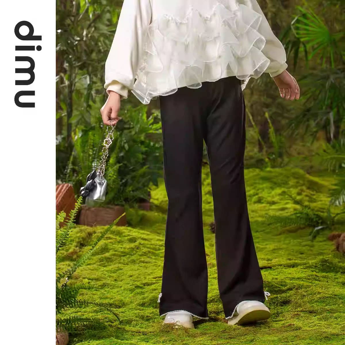 笛牧童装女童时尚百搭专属休闲裤