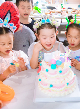 扭扭棒发箍材料包儿童diy手工生日派对开学活动头箍饰幼儿园礼物
