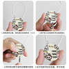 Cute battery car password helmet lock electric car anti-theft fixed hook motorcycle battery car helmet anti-theft lock
