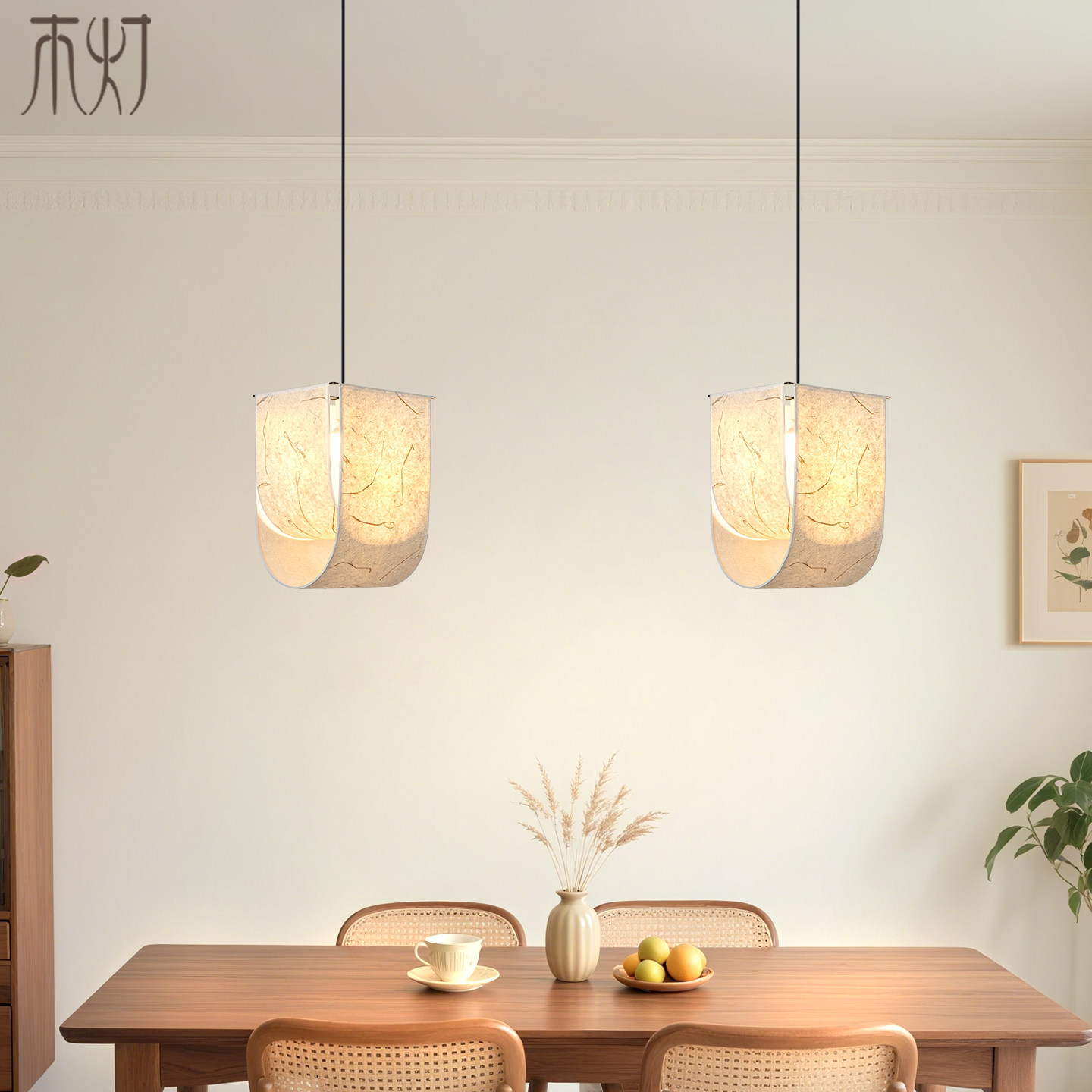 宣纸吊灯新中式禅意宋式美学日式侘寂中古创意餐厅饭店茶室床头灯,淘宝优惠券,粉丝福利购,淘宝优惠卷