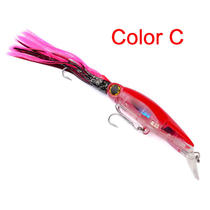 40g Emulated Squid Hook Octopus Bait Freshwater Pomfret Marine Fish Seawater Fish Eight Claws Fish Lujah Hard Bait Mino Sea Fishing Bait