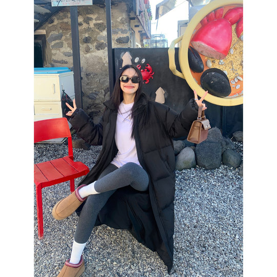 Loose long-sleeved knitted T-shirt women's base shirt