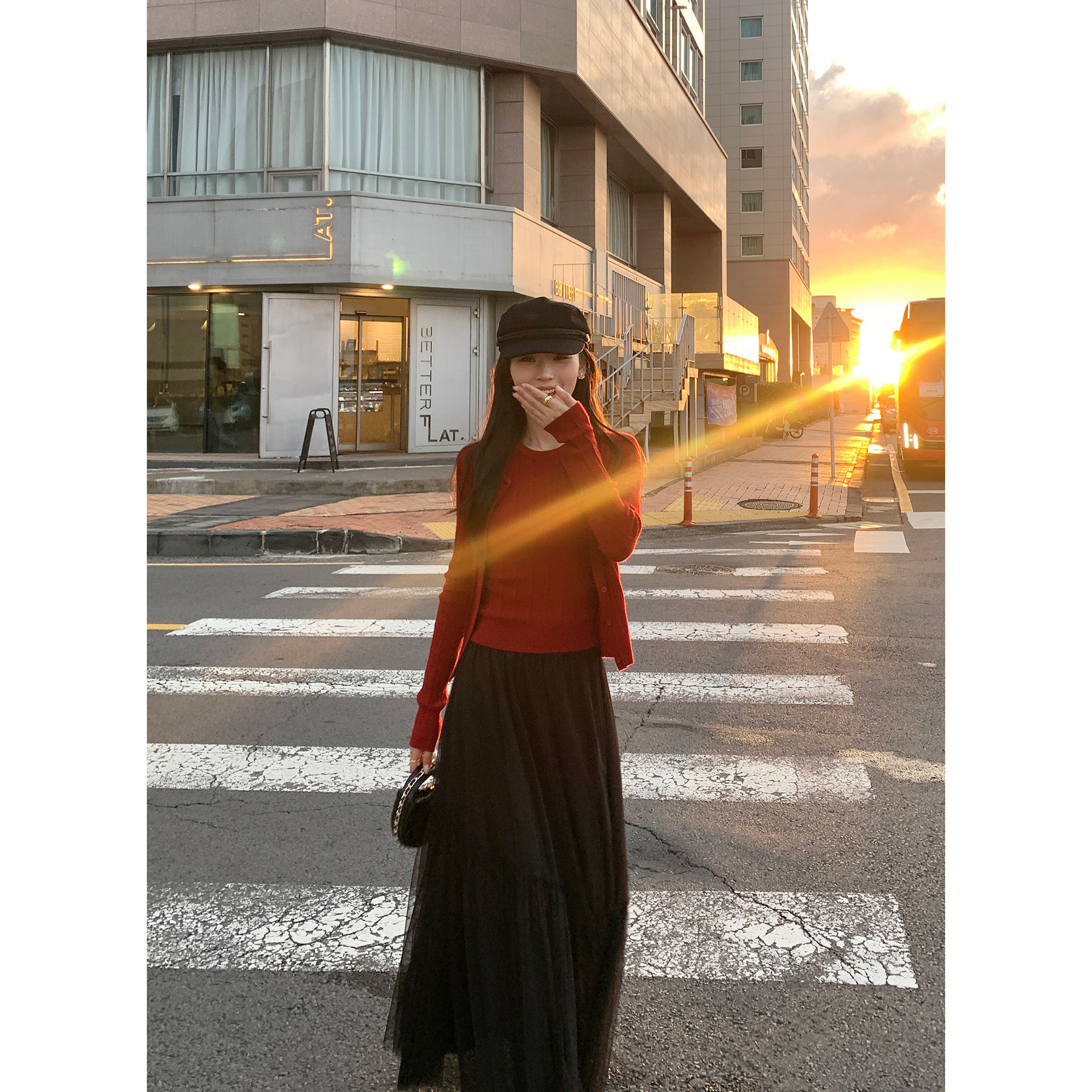 pusumede Daily主义 圆领针织开衫女修身无袖吊带背心上衣两件套,淘宝优惠券,粉丝福利购,淘宝优惠卷