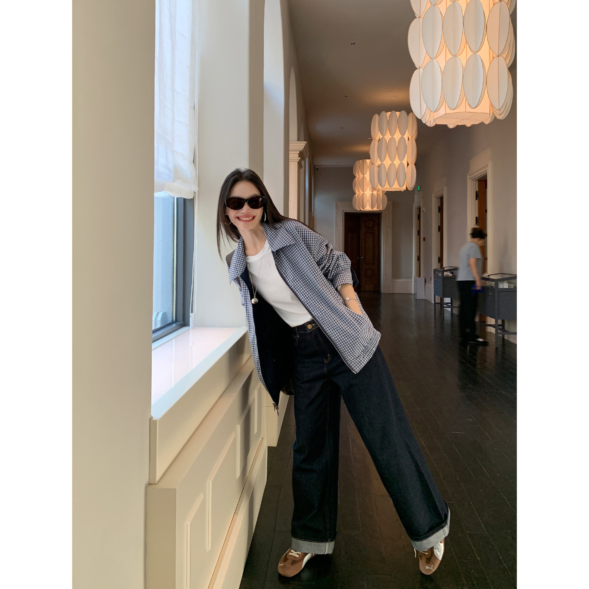 pusumede 搭出时髦 圆领针织长袖T恤女基础款内搭宽松打底衫上衣,淘宝优惠券,粉丝福利购,淘宝优惠卷