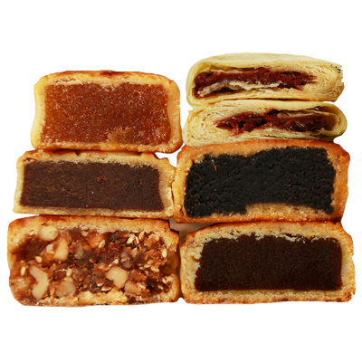 现货【天香坊】月饼礼盒装6饼6味