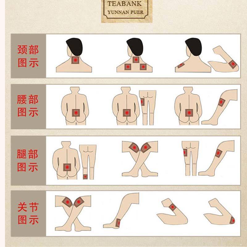 送泡脚粉巴布贴健古通健古通贴膏 舒奈美小禾诗蔓皮肤消毒护理（消）
