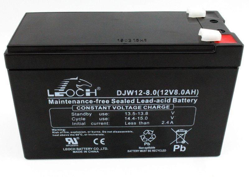 理士蓄电池12V8AH报警主机DJW12-8电梯应急UPS电源门禁EPS - 图1