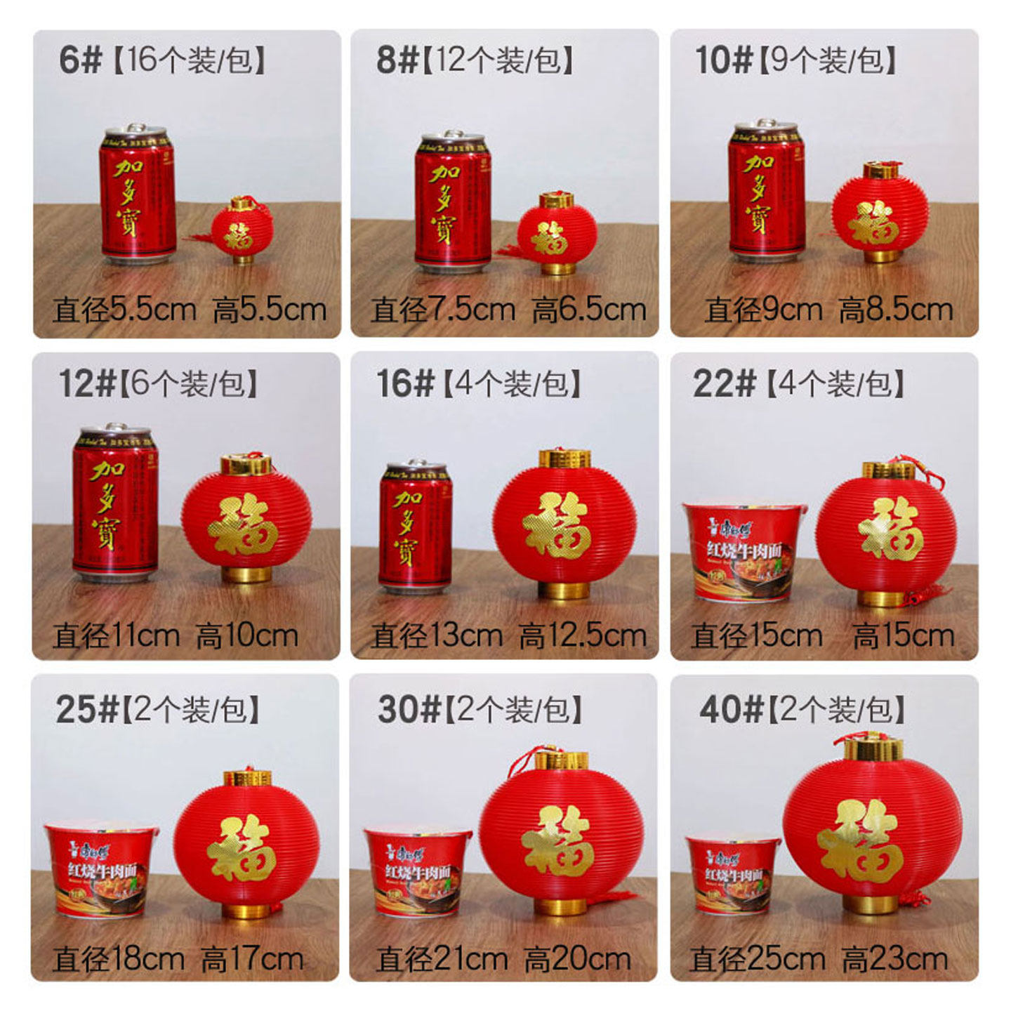 户外小灯笼挂饰古风中式塑料喜庆新年宫灯2026新款红灯笼乔迁挂件,淘宝优惠券,粉丝福利购,淘宝优惠卷