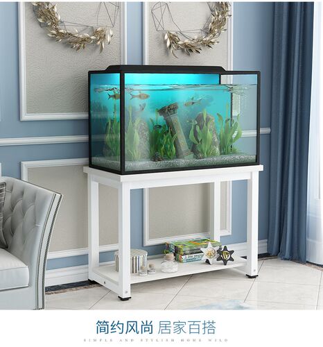 鱼缸架子客厅金属承重托架水簇箱鱼缸底柜底架鱼缸架龟缸架可定制 - 图0