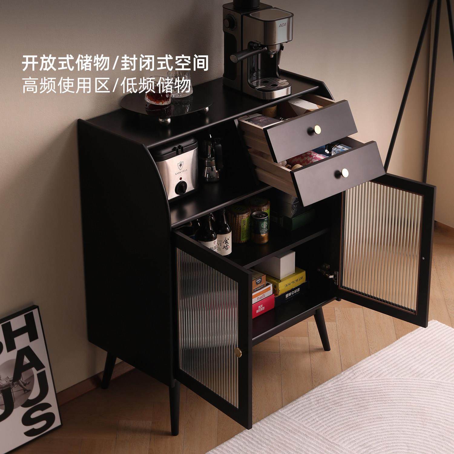 艾迪嘉 贝塔餐柜 全实木茶水柜家用客厅收纳柜饭厅碗盘柜靠墙收纳,淘宝优惠券,粉丝福利购,淘宝优惠卷