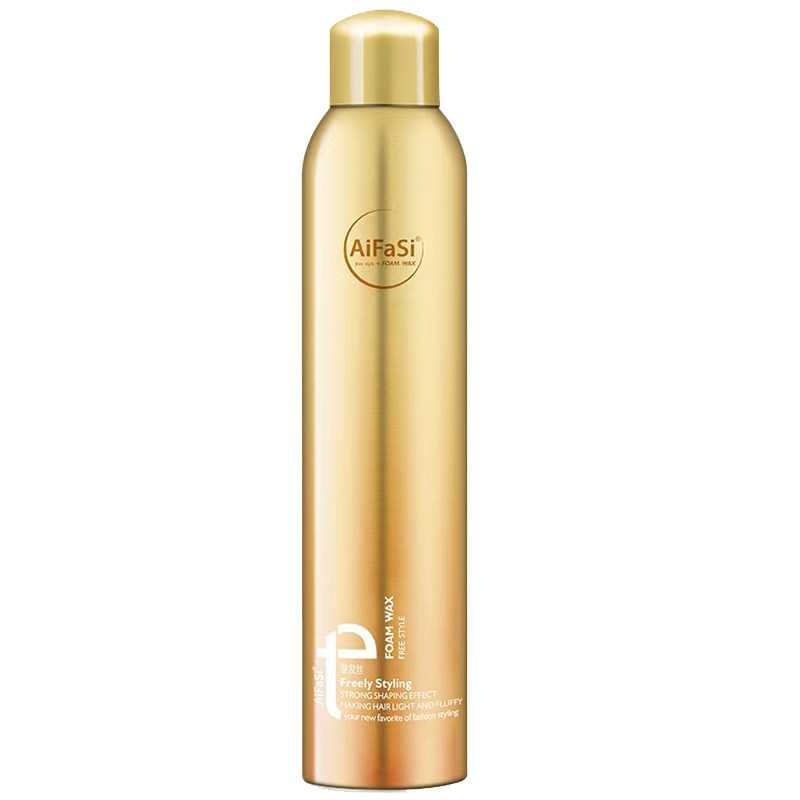 爱发丝泡沫卷发保湿蓬松定型弹力素 奔柔头发造型