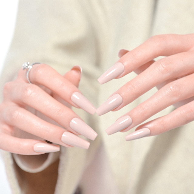 Unna (beauty) white water powder beige manicure leather powder nail polish gel 2024 new skin jade fat phototherapy gel