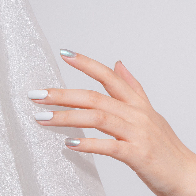 Unna (beauty) Aurora Pearl between nails 2024 new nail polish gel atmosphere style