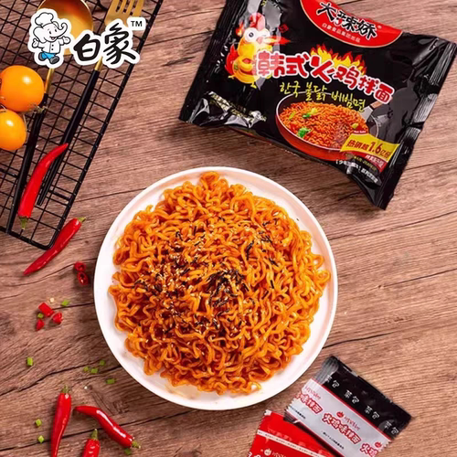 白象火鸡面大辣娇韩式奶油咸蛋黄小龙虾拌面宿舍夜宵袋装泡面混装 - 图2