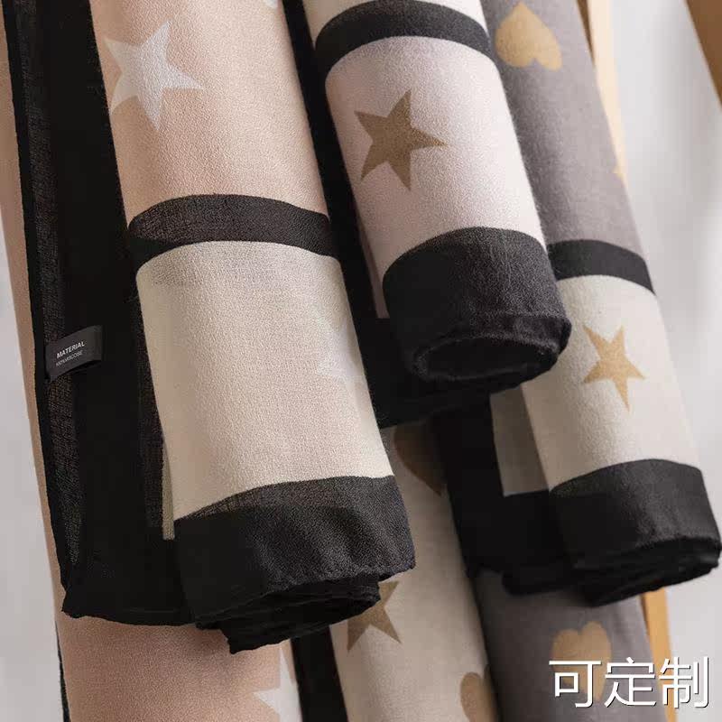  茧曰围巾/丝巾/披肩