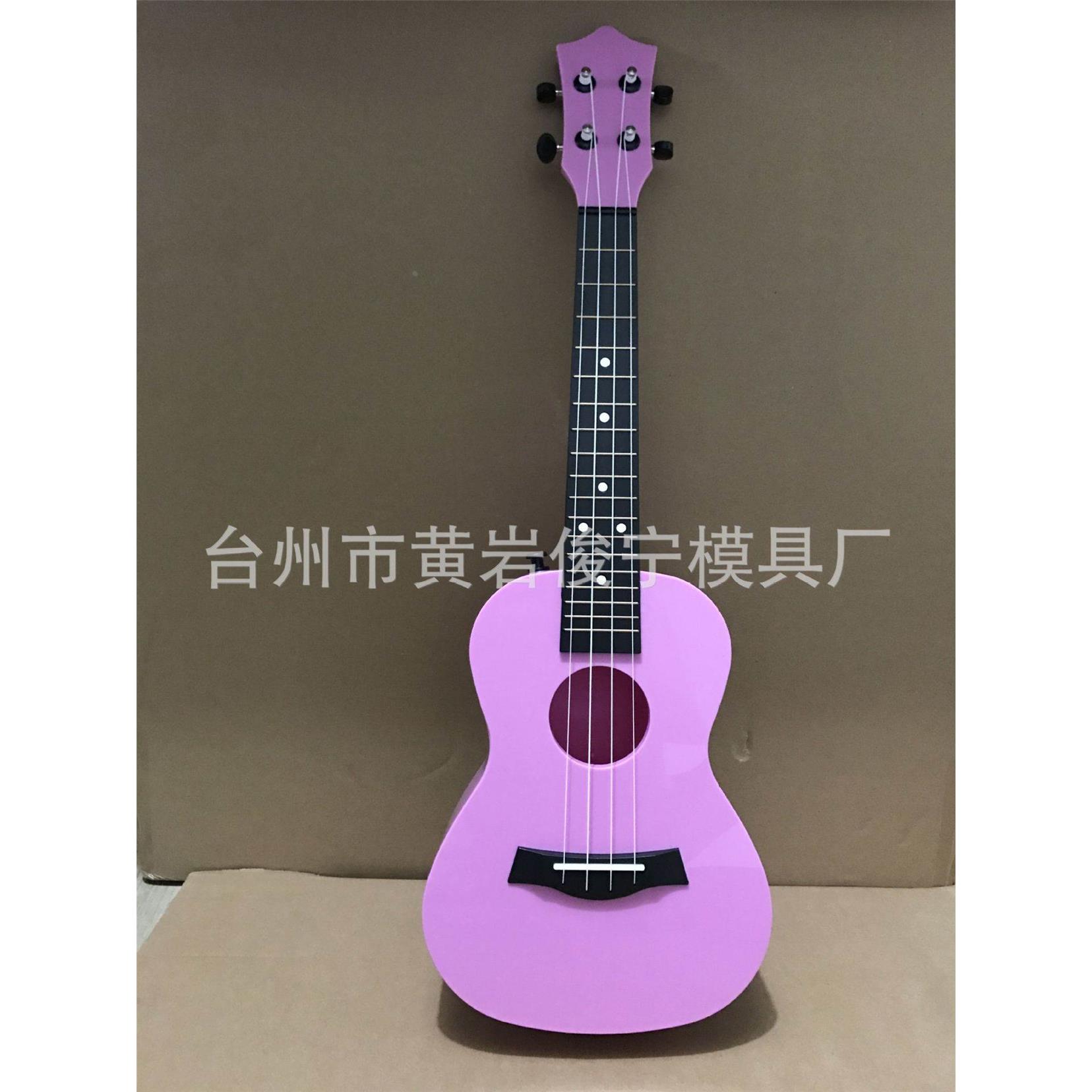 ukulele 23寸粉色儿童初学者吉他尤克里里教材小吉他乌克丽丽-图1