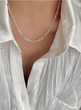 简约冷淡风波光粼粼项链百搭高级感满天星毛衣链ins小众设计定制