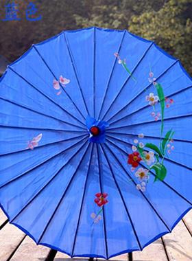 工艺布伞装饰伞 古风舞蹈演出吊顶装饰道具伞油纸绸布伞定制